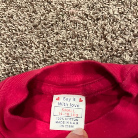 Pink, Black, Green, and Blue Say It With Love T-shirt - Picture 4 of 4